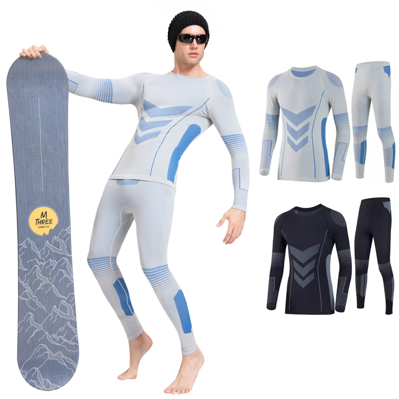 Compression Long Pant - Setelan GYM Pria Set Ketat Ski
