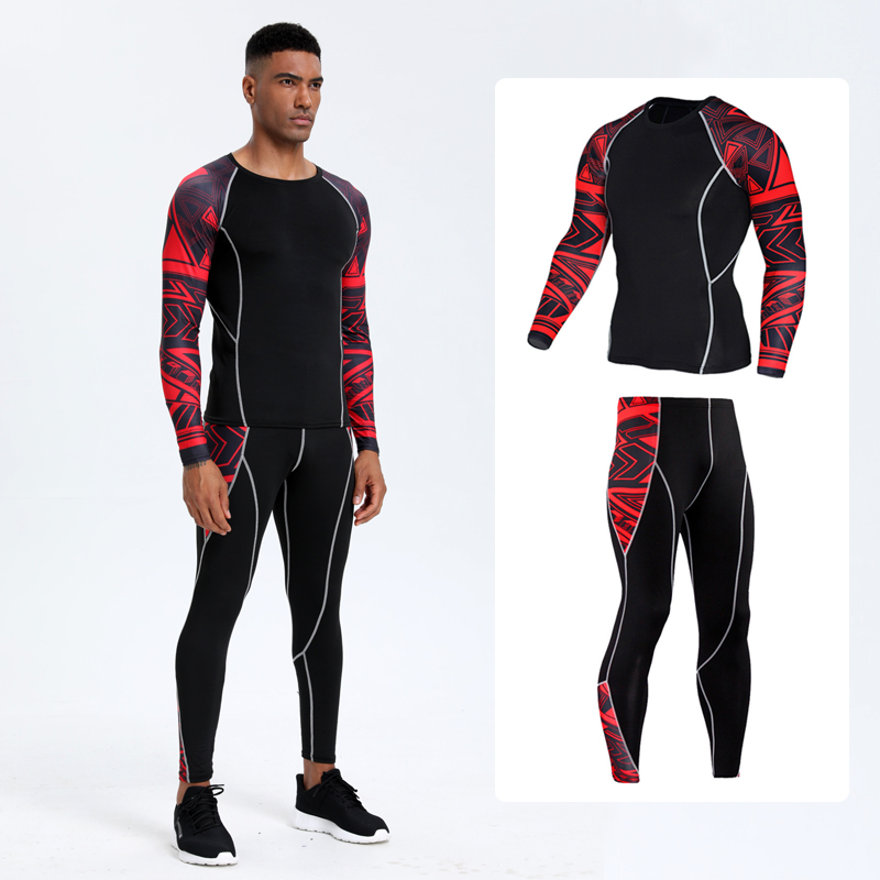 Pakaian olahraga kebugaran pri - Compression Long Pant ulasan dan harga