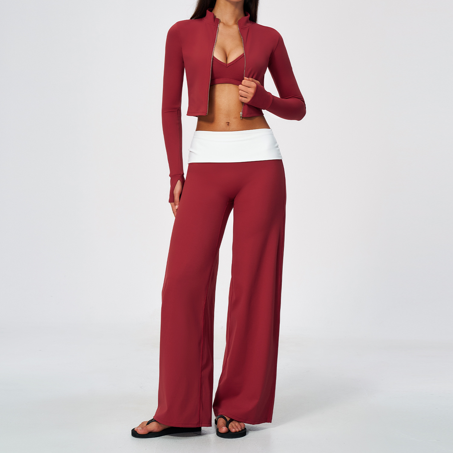 Setelan Yoga Wanita 3 Potong:  - Compression Long Pant ulasan dan harga